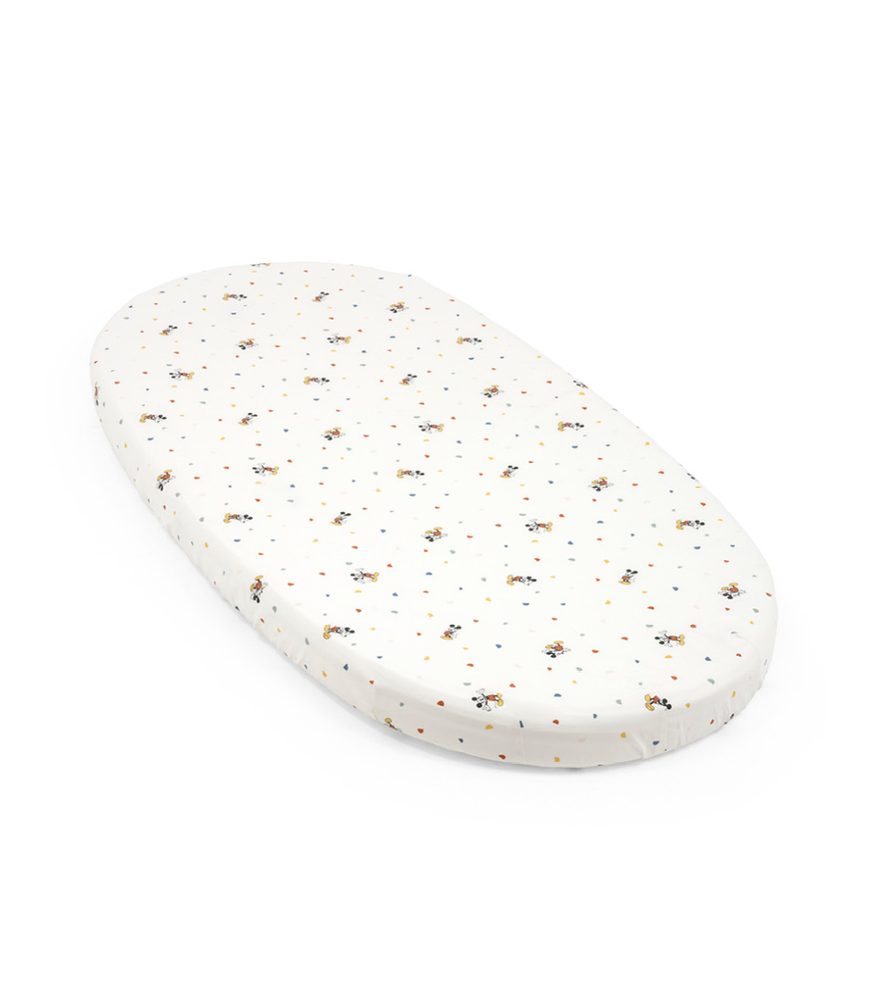 STOKKE® Sleepi™ V3 Bavlněné prostěradlo - Mickey Celebration