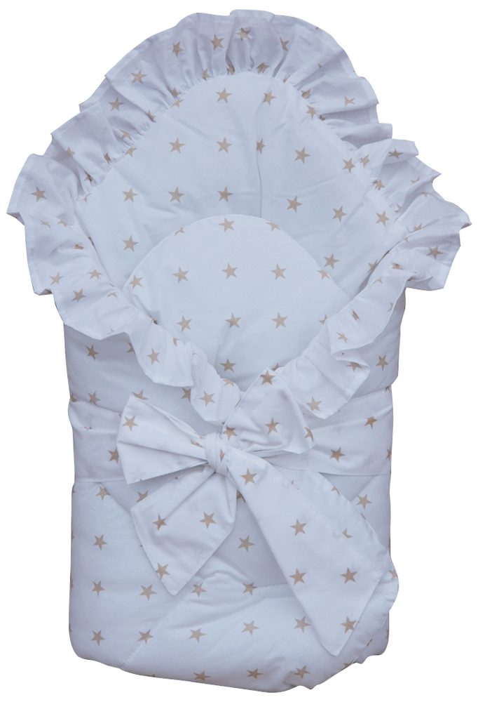 Scarlett Zavinovačka růžek Hvězdička béžová