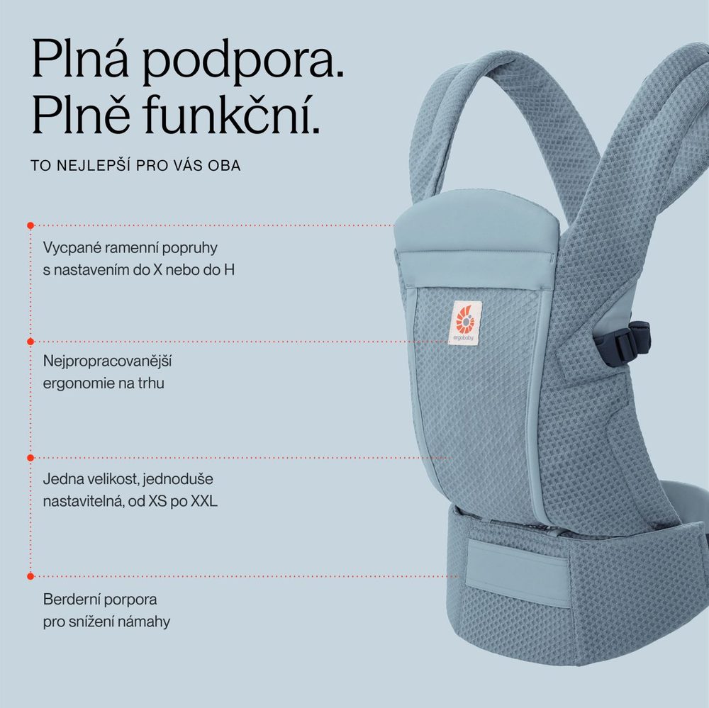 Ergobaby Nosítko OMNI LITE Mesh (obrázek 9)