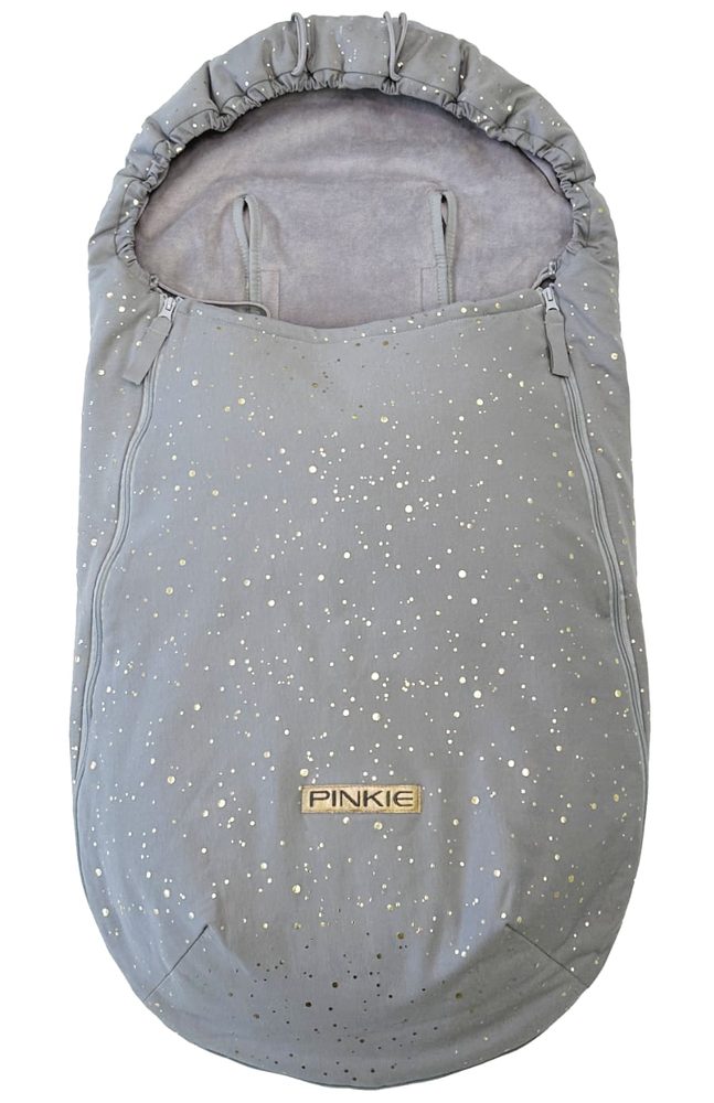 Pinkie fusak Shine Gold Grey lehký