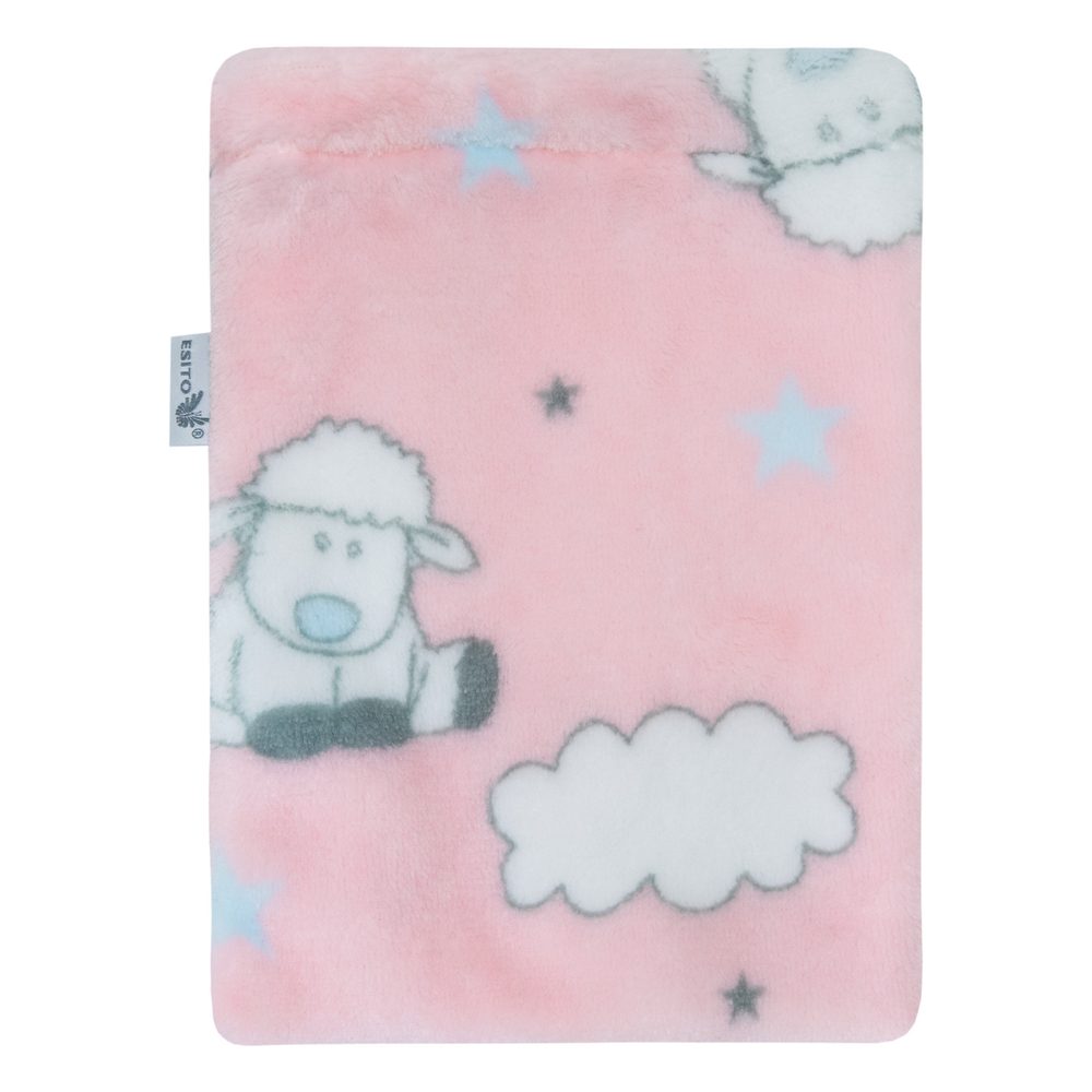 ESITO Žínka Magna Ovečka Pink - růžová / 19 x 14 cm