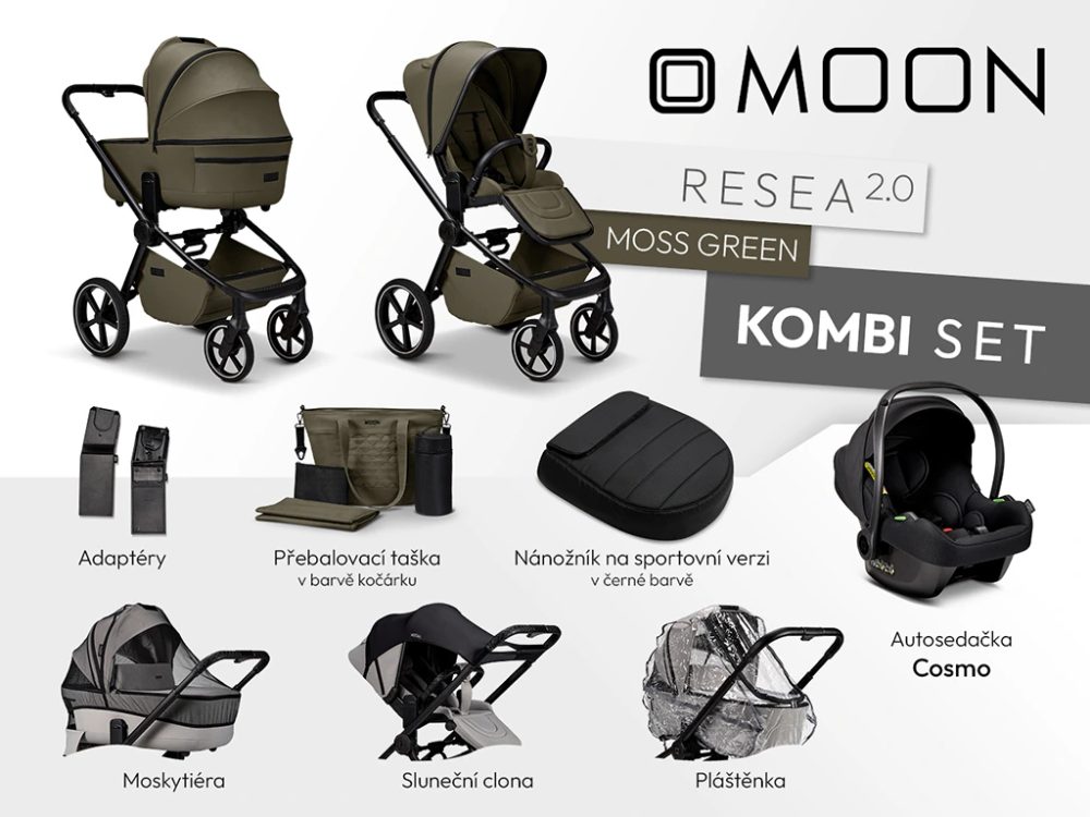 Moon Resea 2.0 Kombi set - MOSS