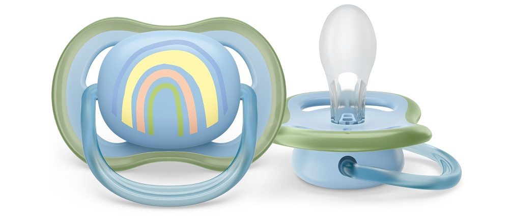 Philips AVENT Šidítko Ultra air Obrázek 0-6m duha, 1ks