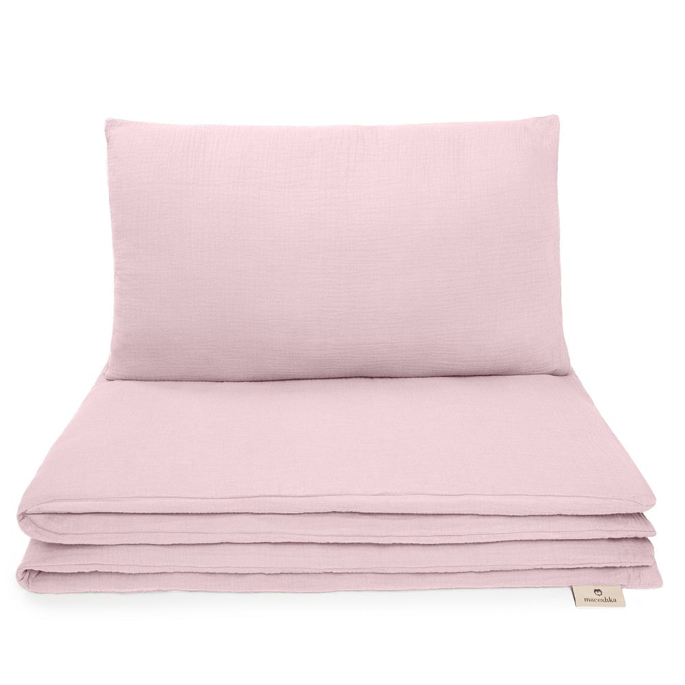 Maceshka Mušelínové povlečení Nature - rose blush