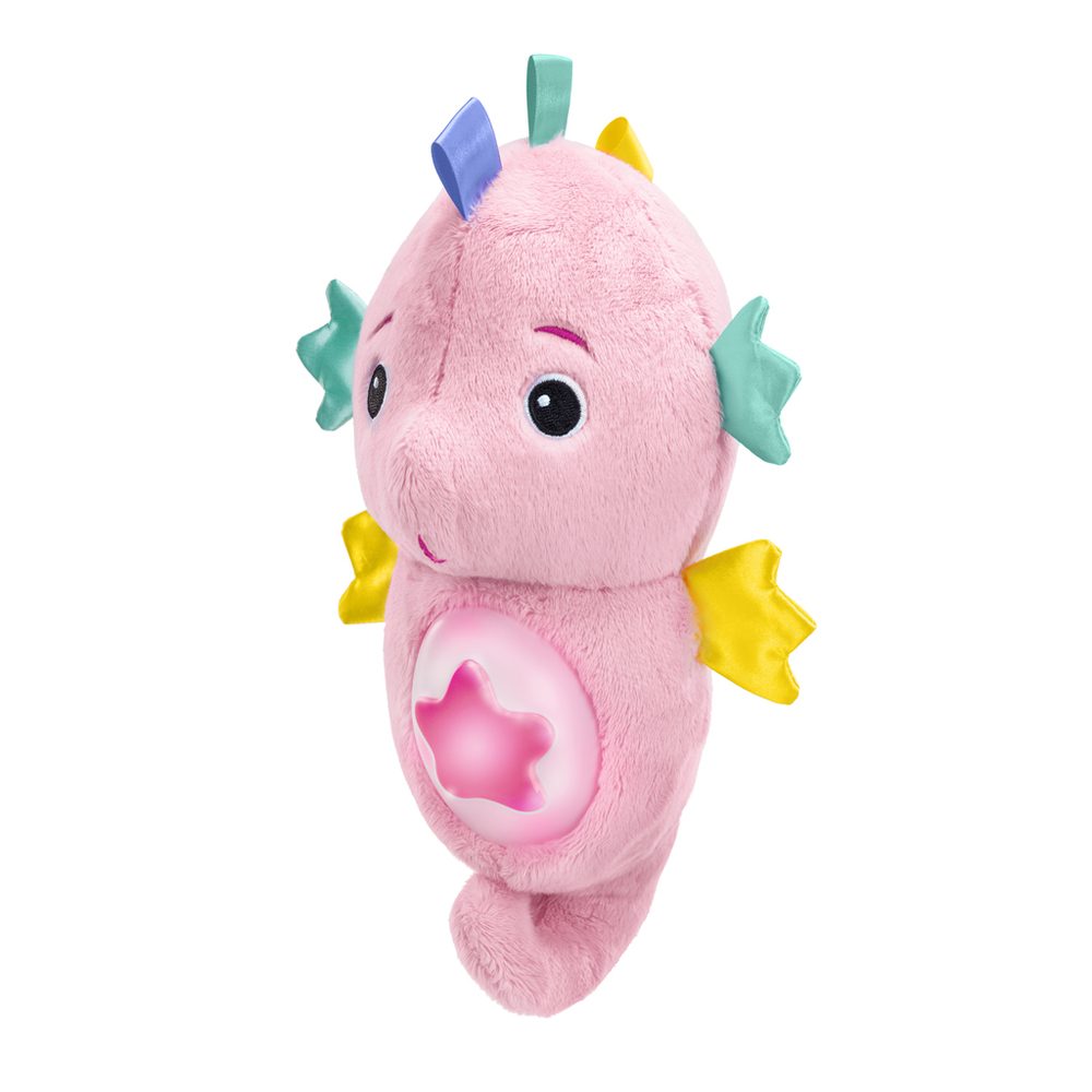 BABY EINSTEIN Hračka uklidňující se senzorem pláče mořský koník žlutý Sea Dreams Seahorse™ 0m+