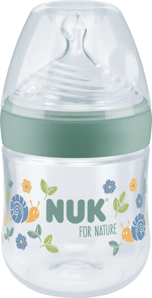 NUK Kojenecká láhev For Nature TC 150ml - zelená