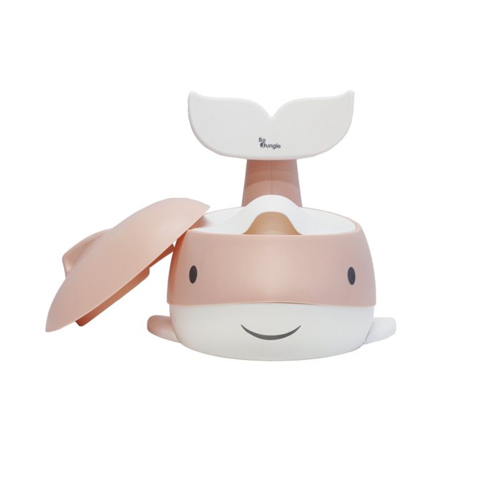 Bo Jungle Nočník Dolphin Grey - Nočník Dolphin Powder Pink