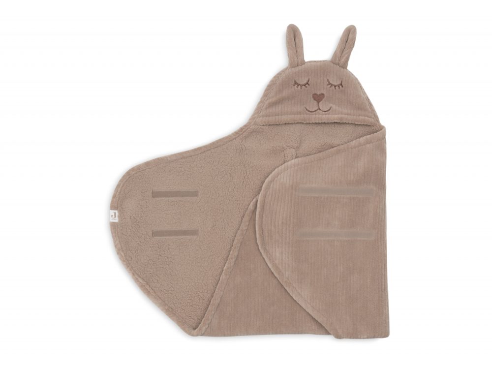 Jollein Zavinovačka králíček Cloudy Rib Milky Coffee