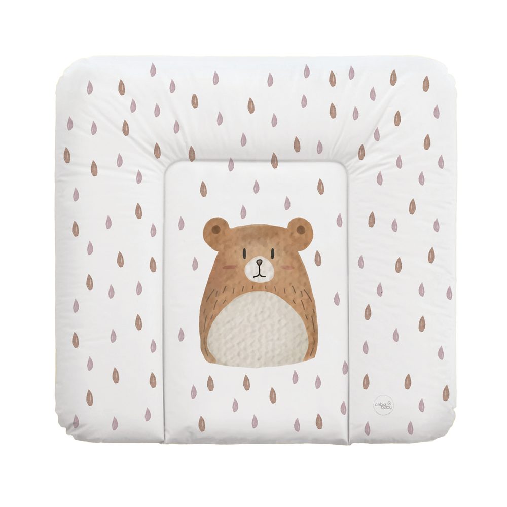 CEBA BABY Podložka přebalovací měkká střední (75x72) Basic - Bear Buddy