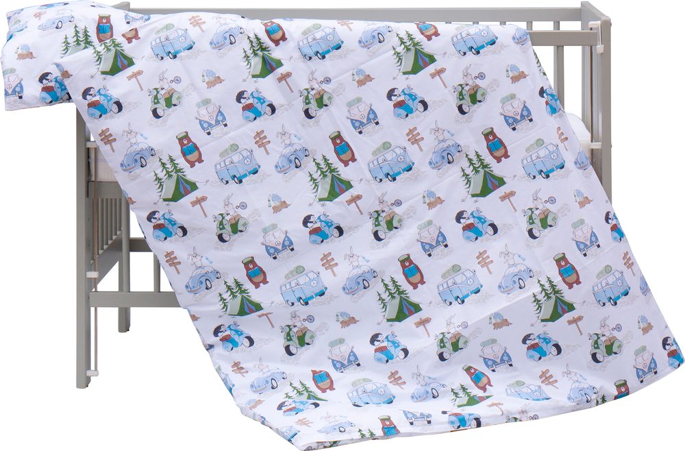 Scarlett Souprava do postýlky 2-dílná Fany modrá 90x120cm