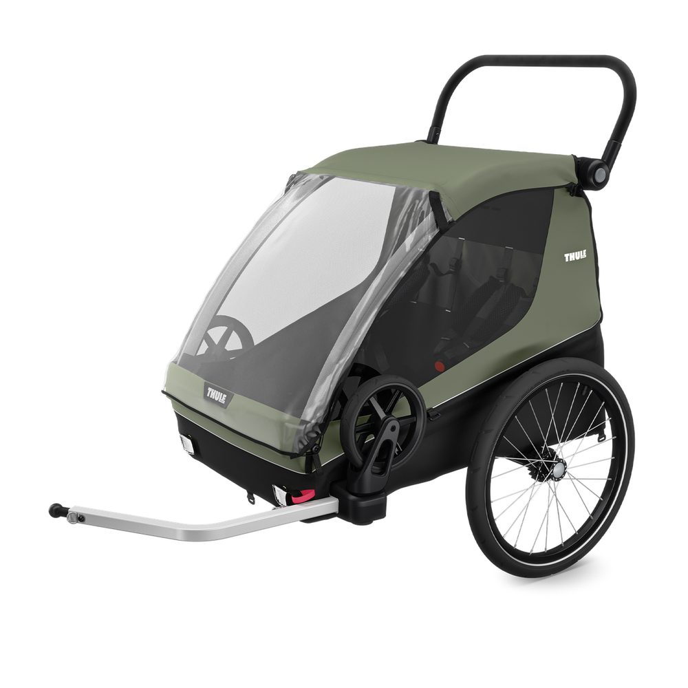 THULE Courier vozík za kolo - Vintage Green