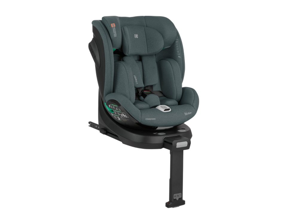 KikkaBoo Autosedačka 40-150 cm i-Twist i-SIZE Army Green