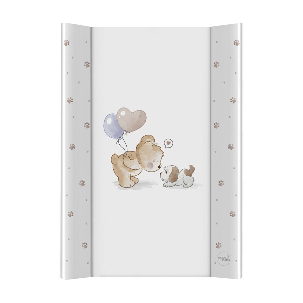 CEBA Podložka přebalovací 2-hranná s pevnou deskou (50x70) Ultra Light Birthday Bunny - CEBA Podložka přebalovací 2-hranná s pevnou deskou (50x70) Ultra Light Friends Forever