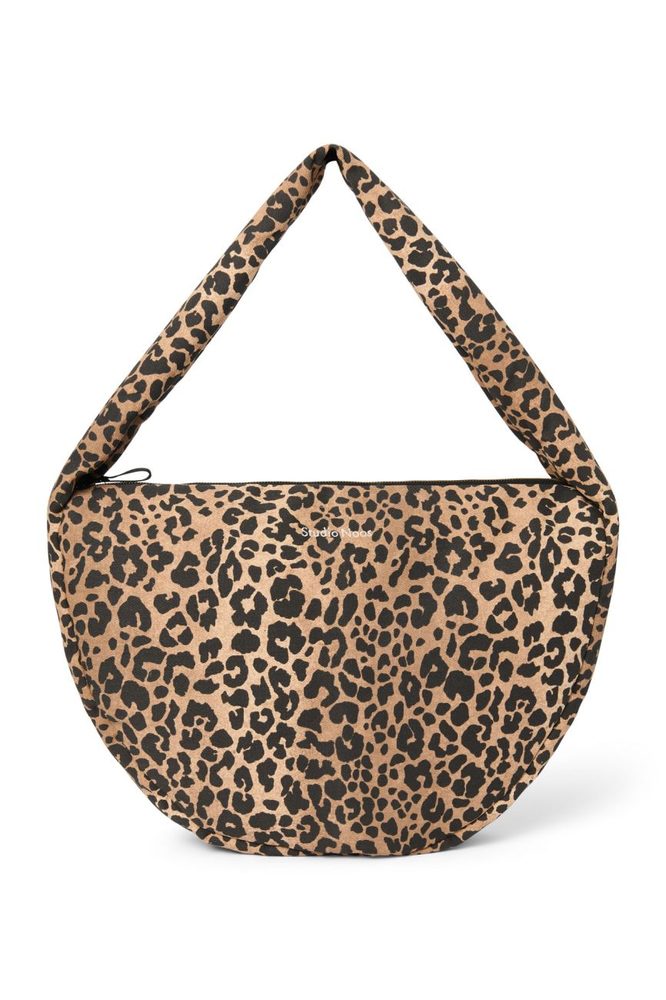 Studio Noos Cotton Cross Body bag Brown Leopard