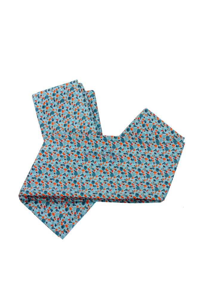 enie baby Povlečení essential MIKA blue orange