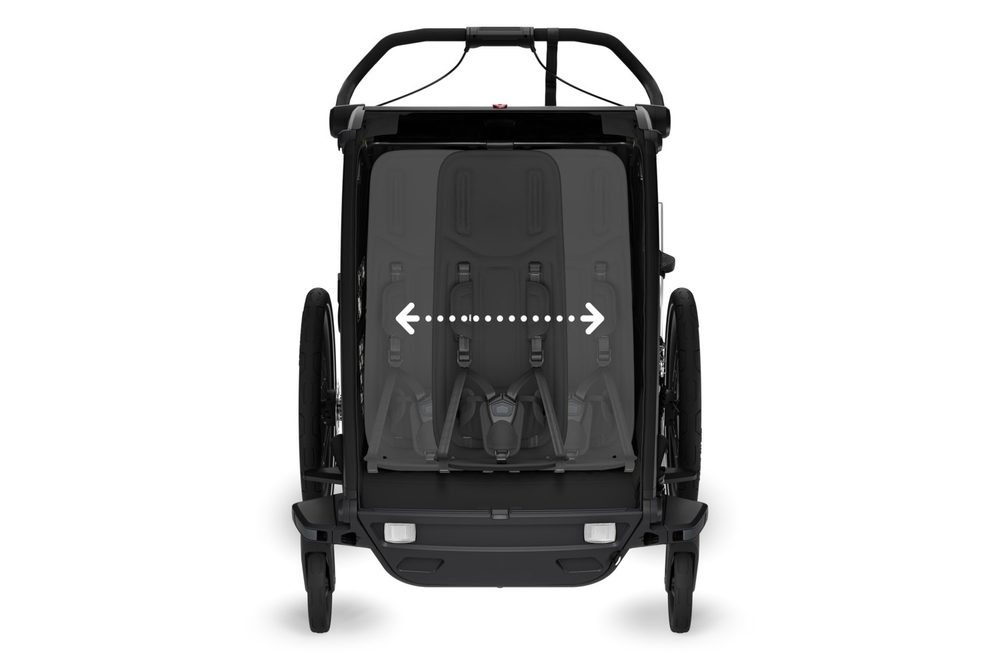 THULE Chariot Sport 2 double - Black (obrázek 4)