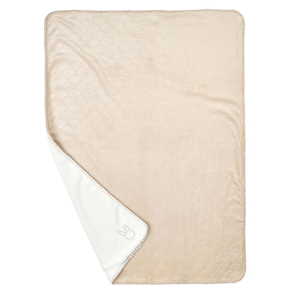 NATTOU Deka Lapidou old pink/white 75x100 cm