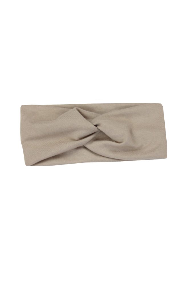enie baby Dětská čelenka LILI 9-12m BAMBOO karamelová