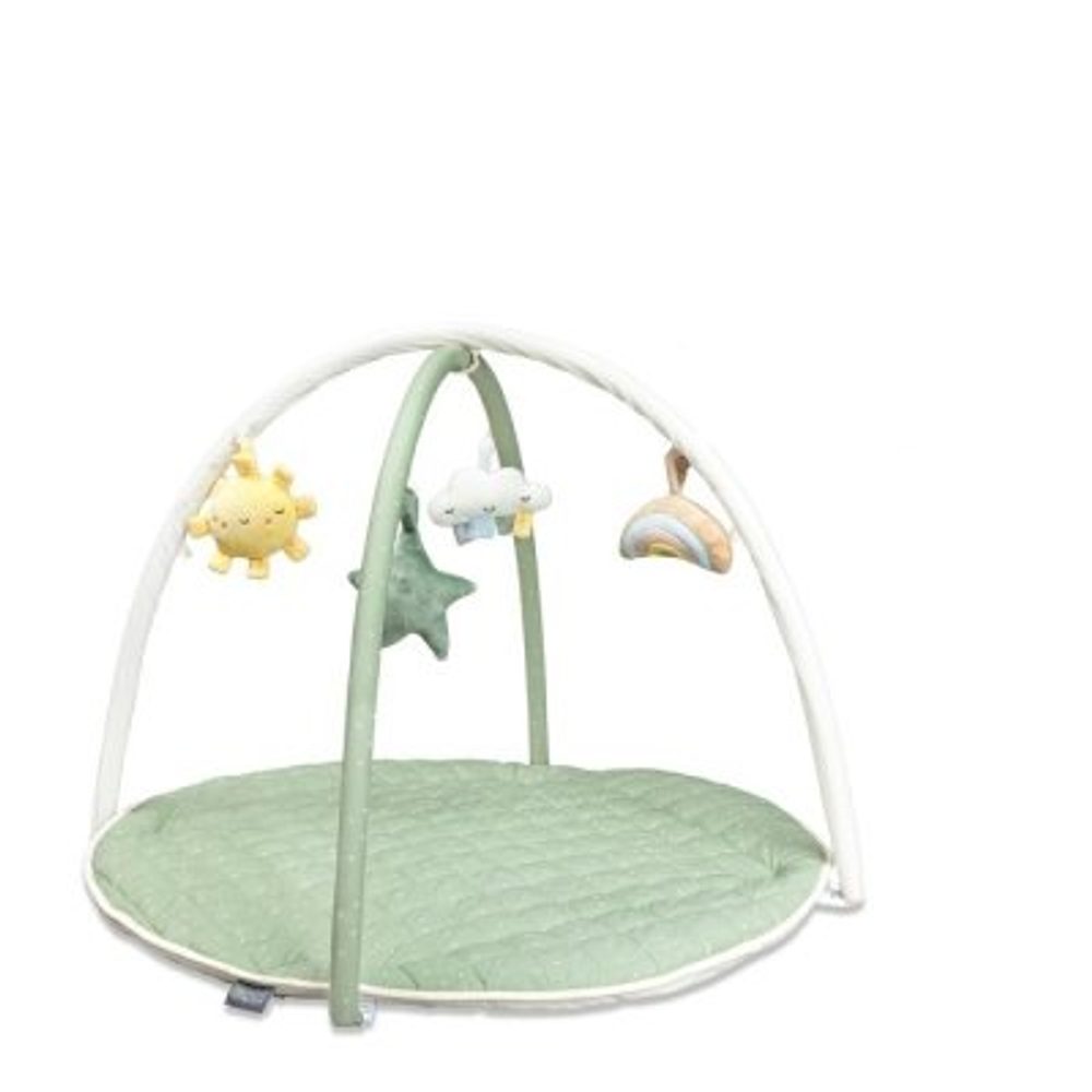 VINTER & BLOOM Meadow Hrací deka s hrazdičkou Green Fields