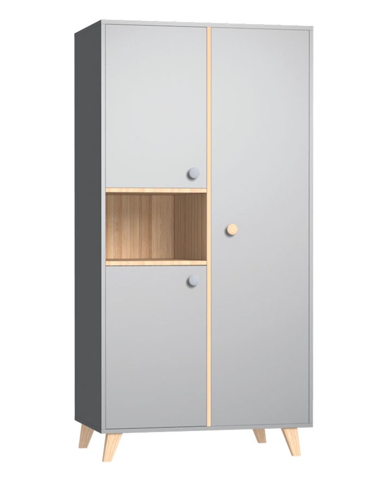 Faktum Colette Grey Skříň dvoudílná