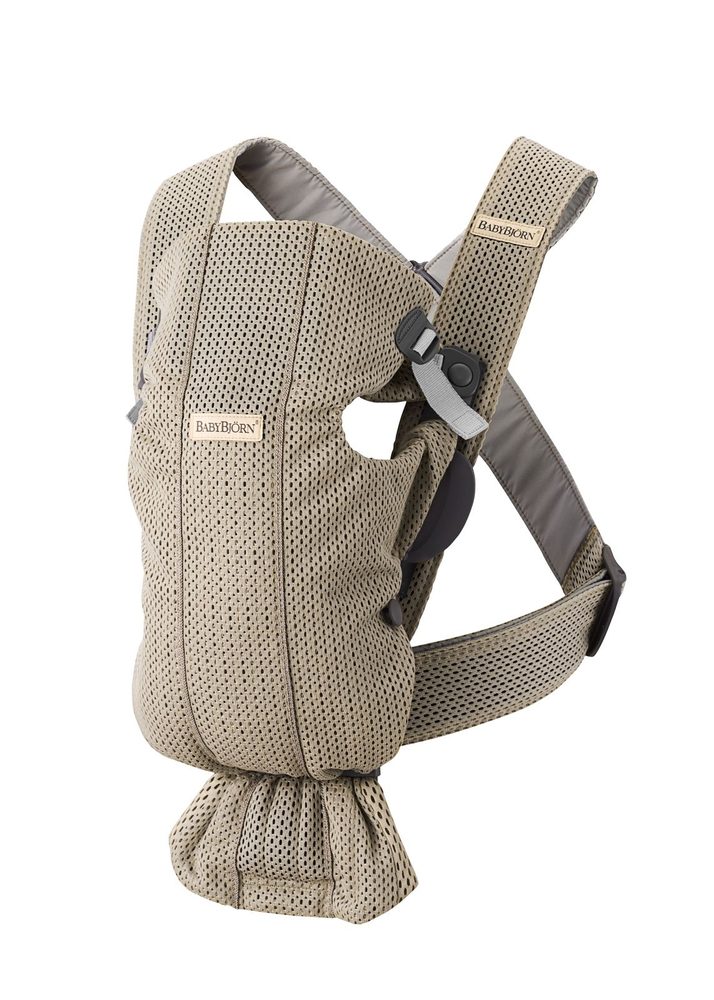 BABYBJÖRN nosítko MINI Greige 3D Mesh