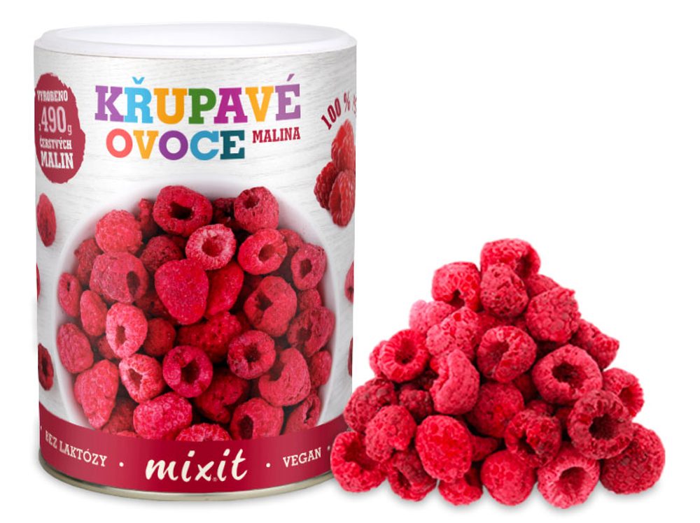 Mixit Křupavé ovoce malina (70g)
