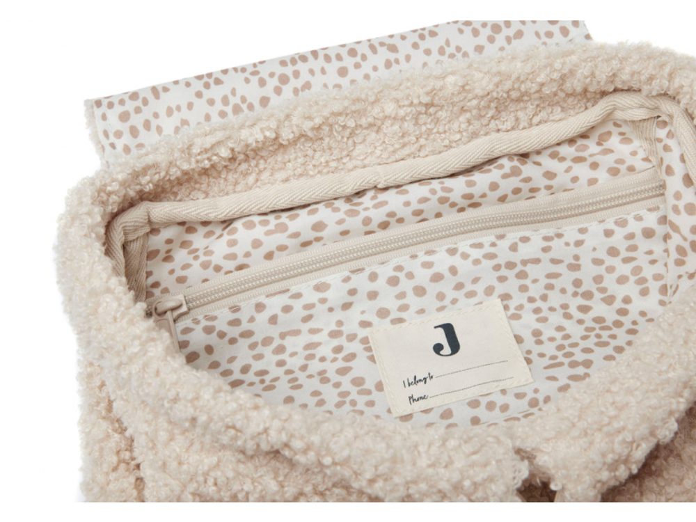 Jollein Dětský batoh Boucle Natural (obrázek 5)