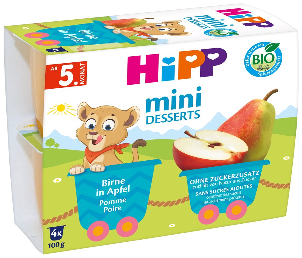 HiPP BIO Jablka s hruškami