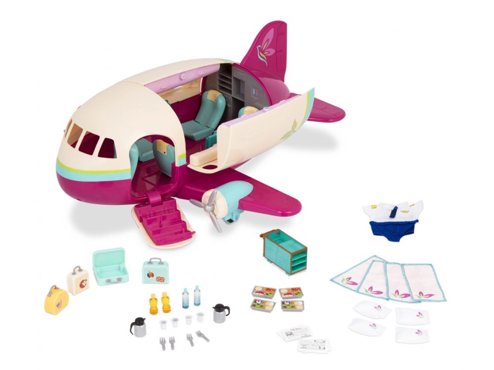 Li'l Woodzeez Letadlo s doplňky