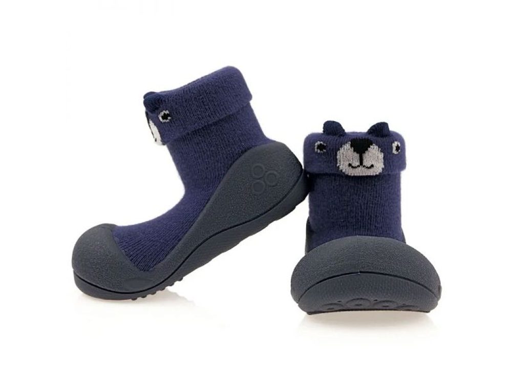 Attipas botičky Bear - navy 	S / 108㎜ / US 3.5 / Euro 19
