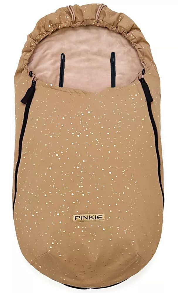 Pinkie fusak Shine Gold Camel lehký