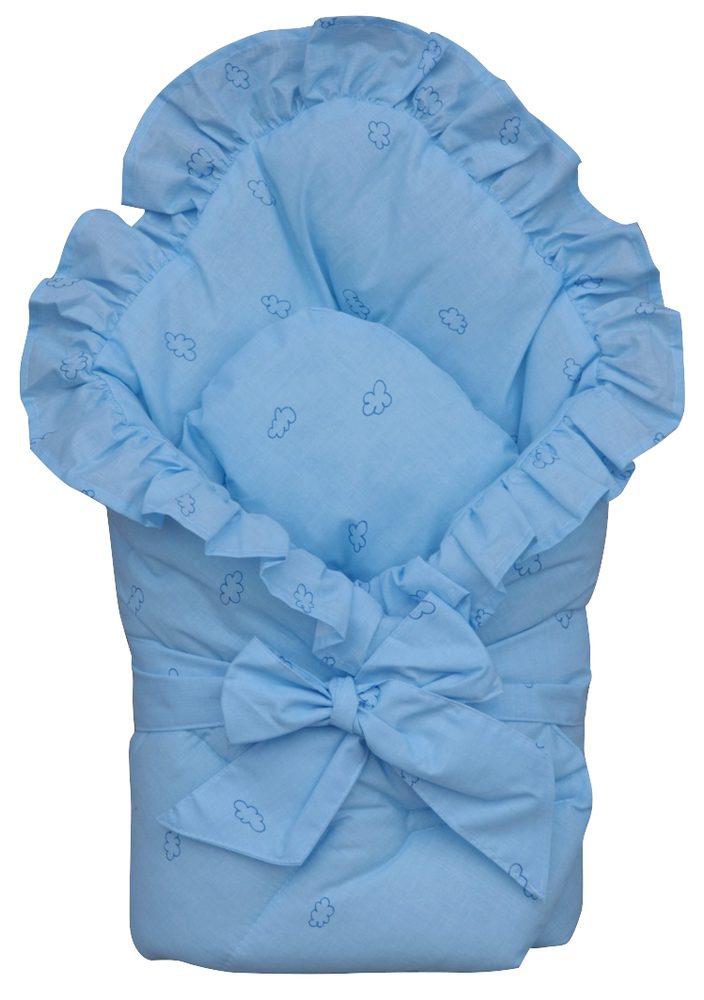 Scarlett Zavinovačka růžek Méďa modrá