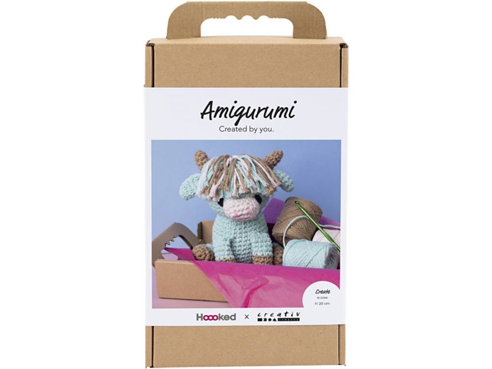 Creative Amigurumi háčkování KRAVIČKA