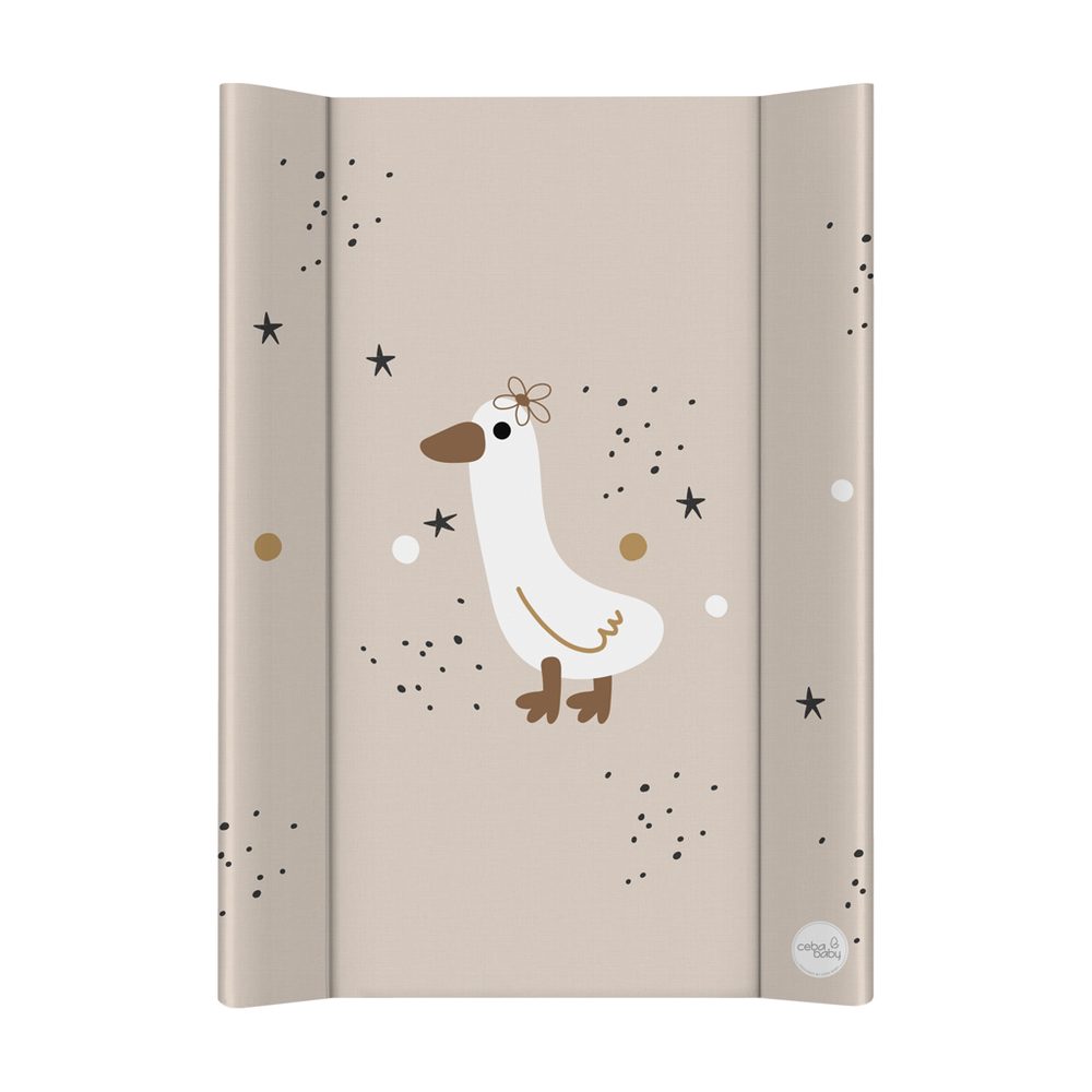 CEBA BABY Podložka přebalovací 2-hranná s pevnou deskou (50x70) Ultra Light - Star Duck