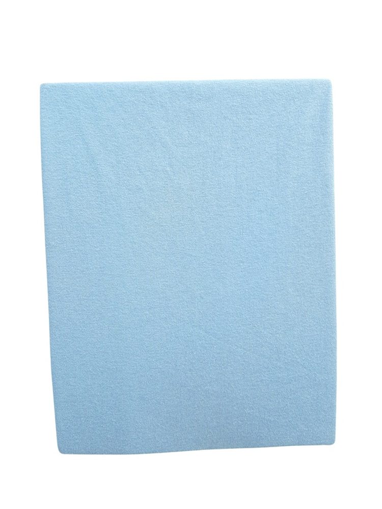 Baby Dan Prostěradlo jersey do postýlky/kolébky, světle modré, 60x120cm