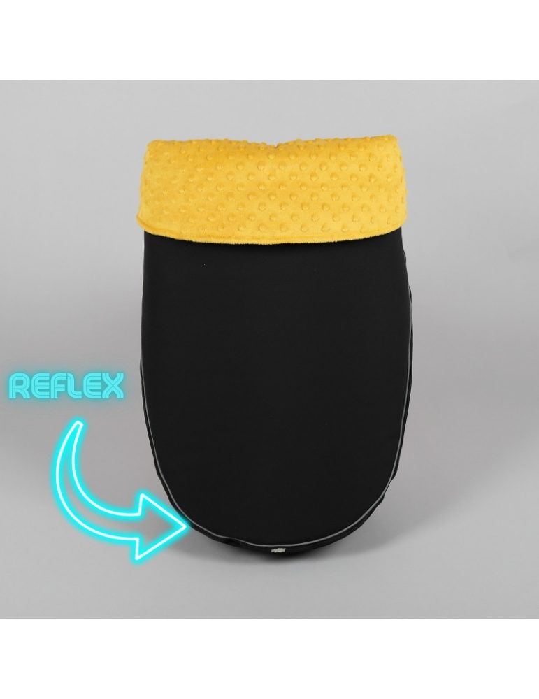 Nánožník černý + hořčice REFLEX