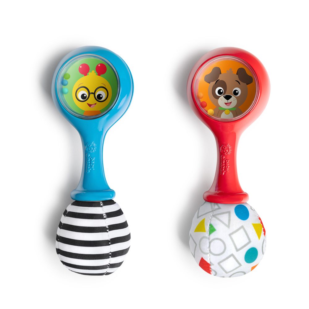BABY EINSTEIN Hračka chrastítko Shake & Groove™ 2ks, 0m+