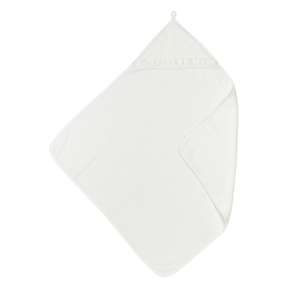 Meyco Osuška s kapucí Ruffle 80x80 - Off white