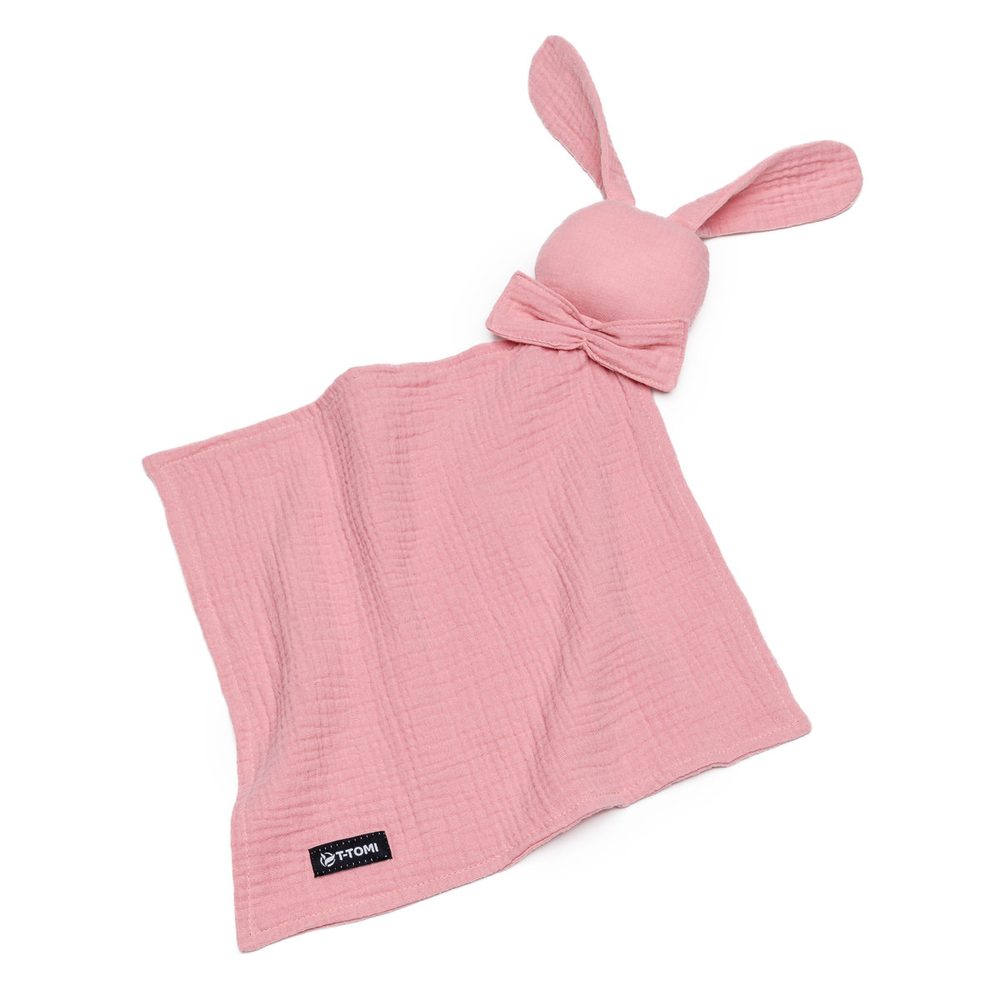 Levně T-Tomi BIO Mušelínový usínáček - Pink