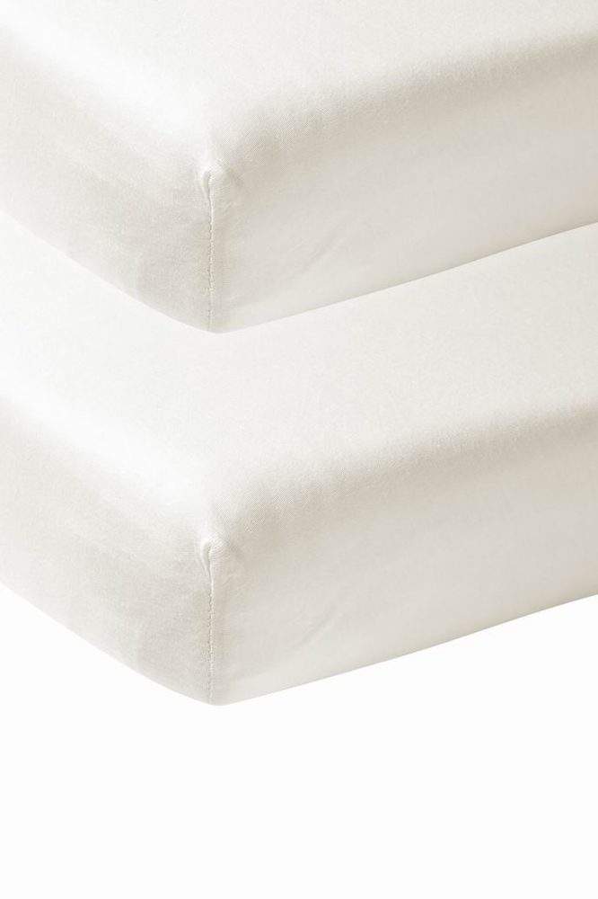 Meyco Žerzejové prostěradlo 70x140/150 - Off white