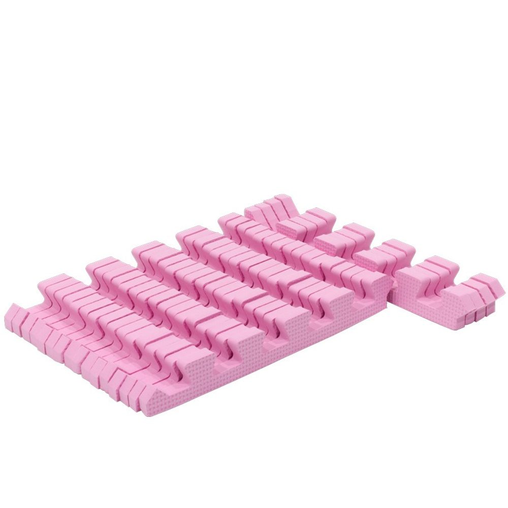 Rialto Baby Sada okrajů Pink pro pěnové puzzle 180x120cm