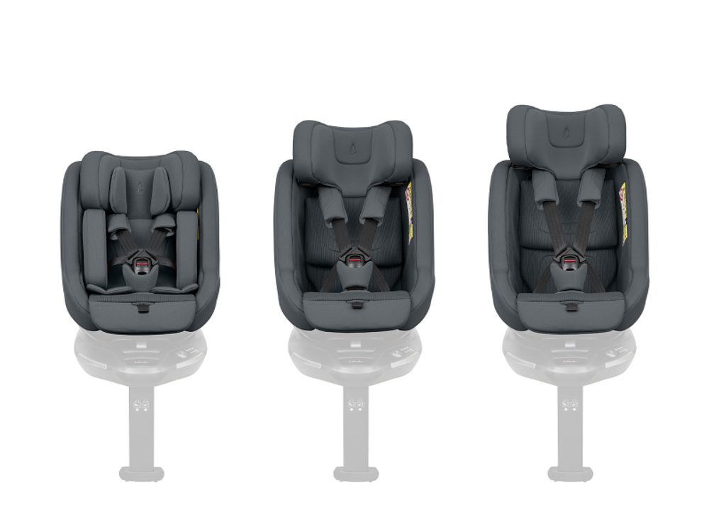 KikkaBoo Autosedačka 40-105 cm i-Class Plus i-SIZE Graphite (obrázek 3)