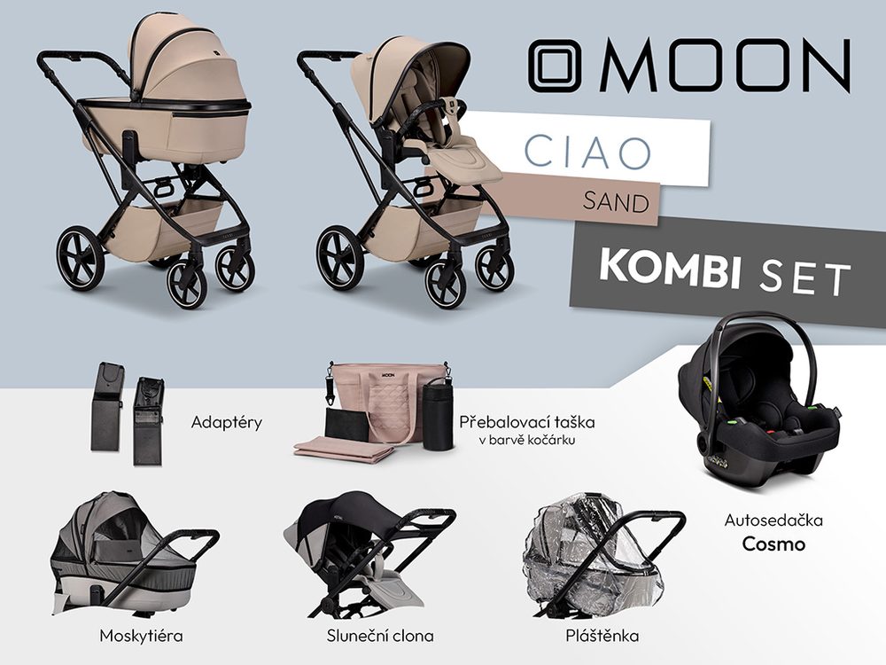 Moon CIAO KOMBI set - Sand