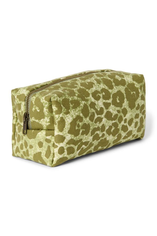 Studio Noos Cotton POUCH kabelka Green Leopard
