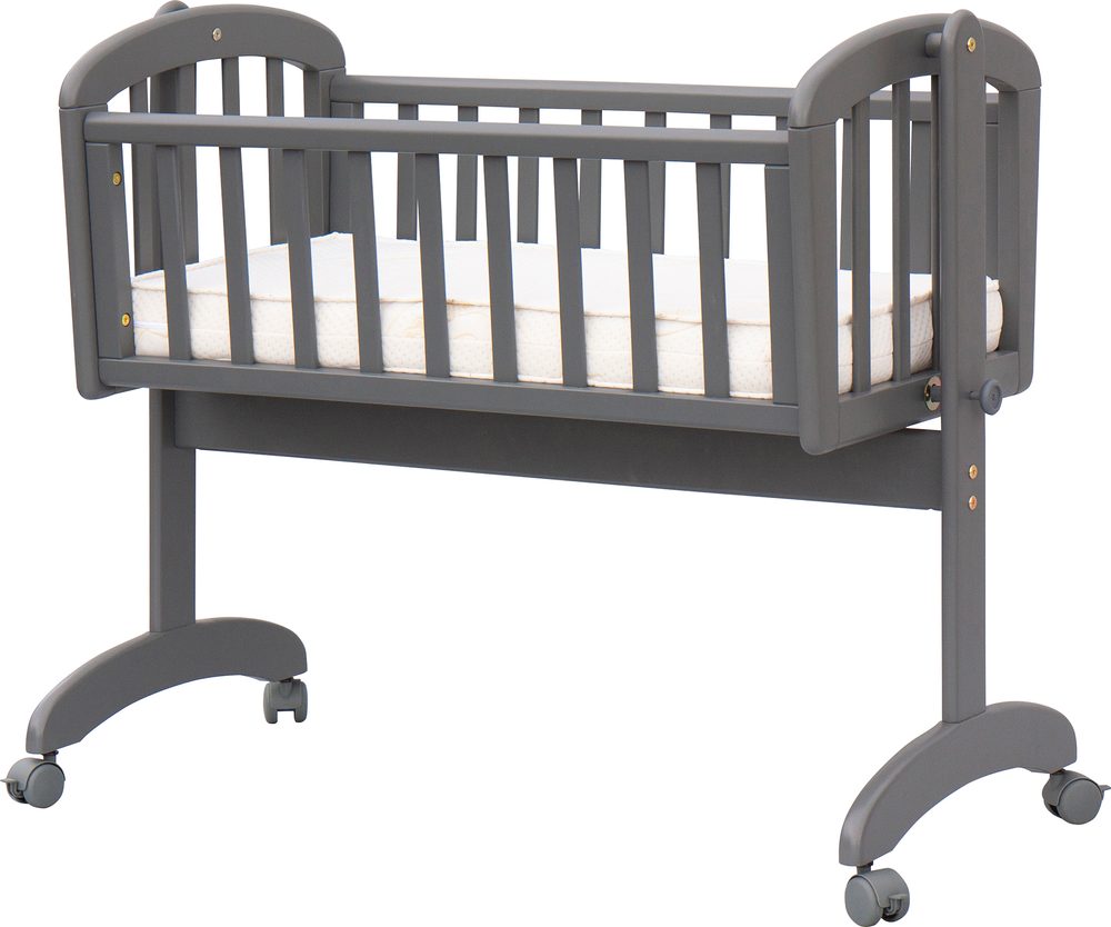 Scarlett Dětská kolébka Ardi bříza šedá 90x41cm