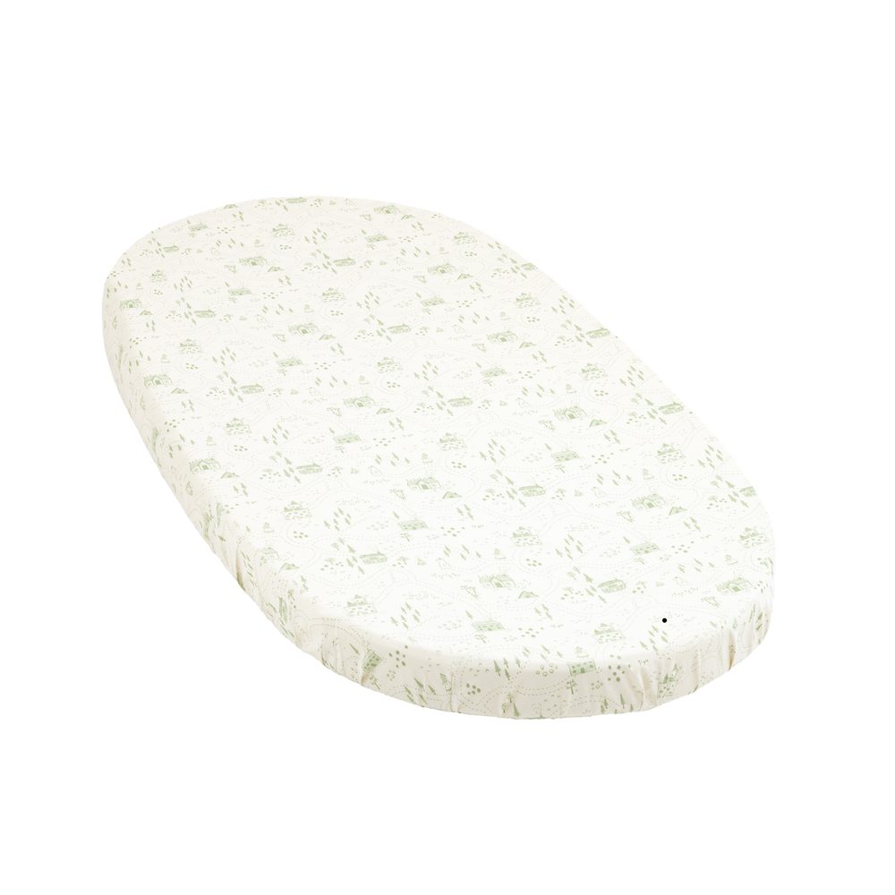 STOKKE® Sleepi™ V3 Bavlněné prostěradlo - Sage Green Map