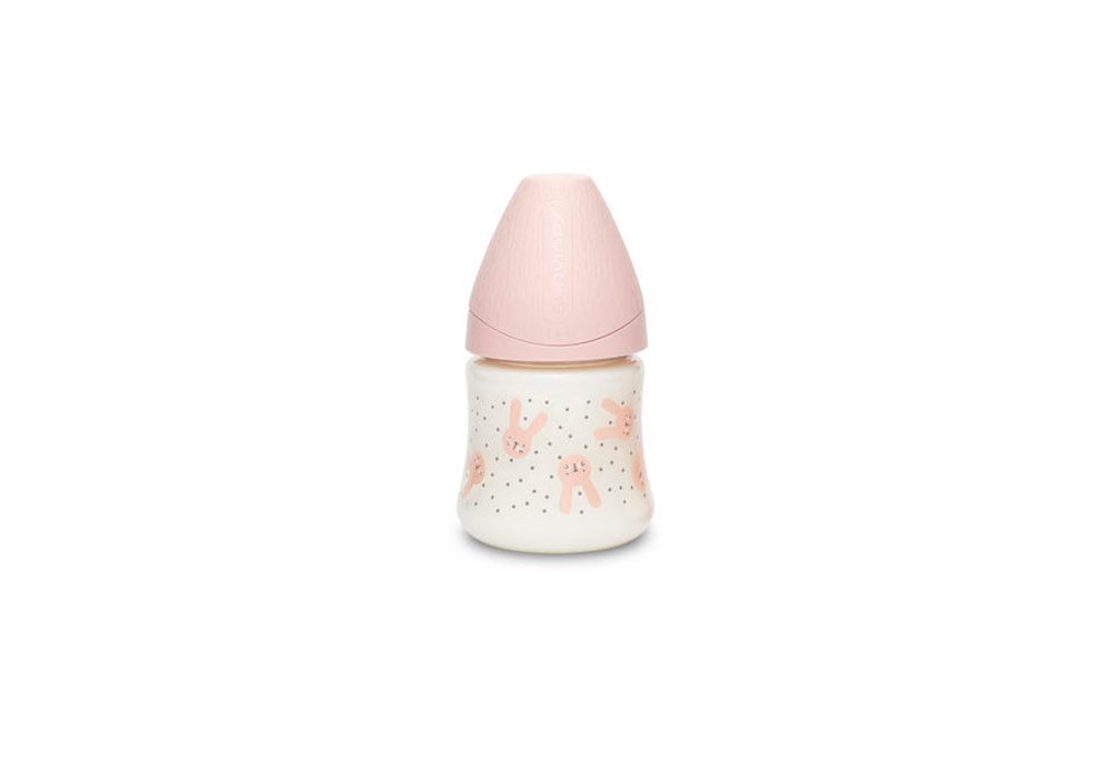 Suavinéx láhev HYGGE 150ml - růžová - králík