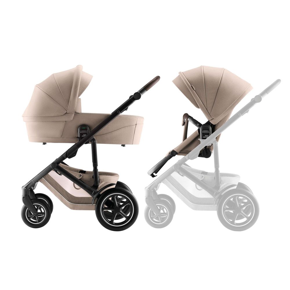 BRITAX-RÖMER Set kočárek Smile 5Z + hluboká korba Style - Teak