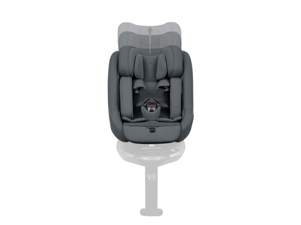 KikkaBoo Autosedačka 40-105 cm i-Class Plus i-SIZE Graphite (obrázek 4)