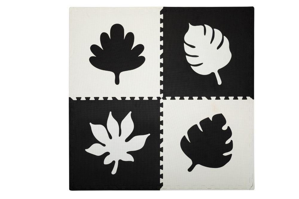 MoMi Pěnové puzzle Feli, černé